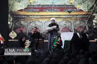  مراسم شیرخوارگان حسینی در شهر سودرجان