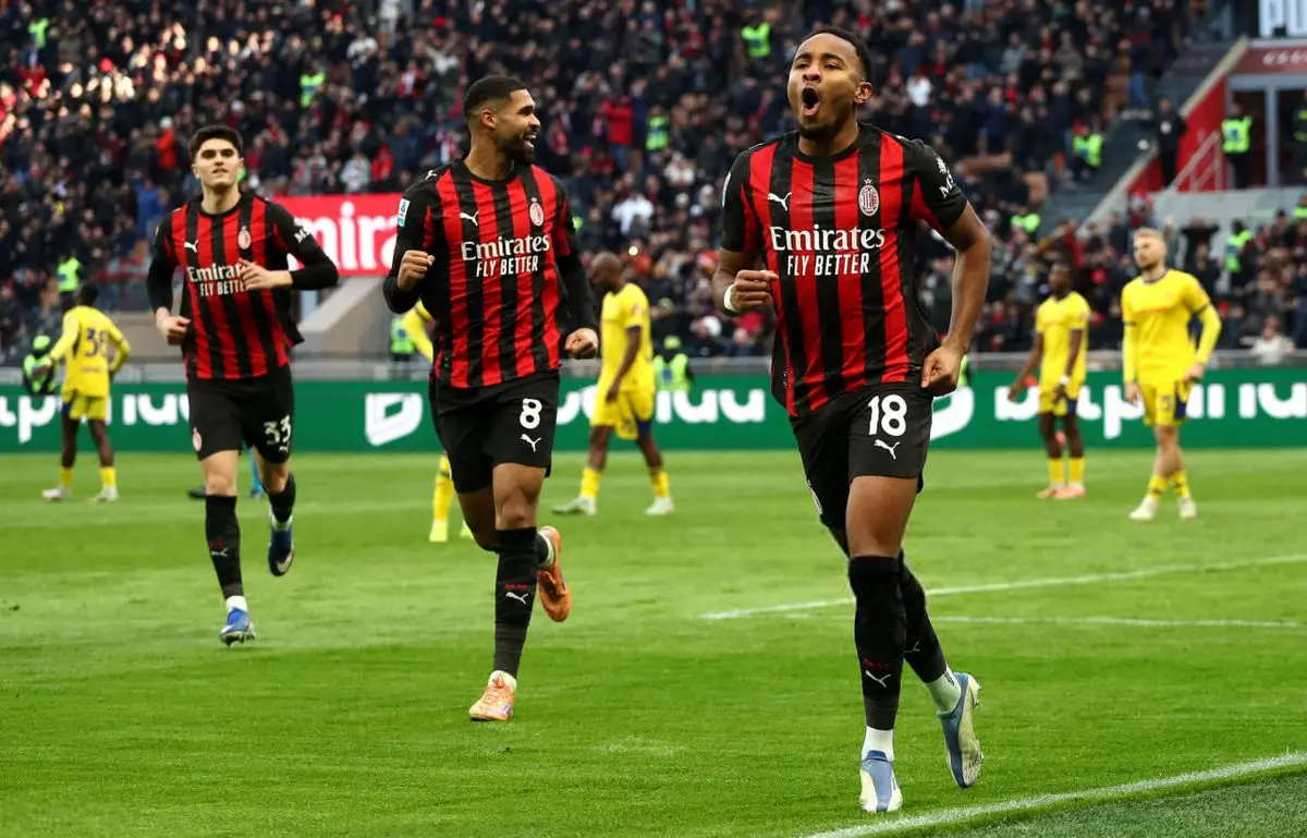 پیروزی بی دردسر میلان مقابل ورونا در روز دبل انکونکو