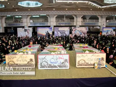 برگزاری مراسم دعای عرفه مصلی در جوار پیکر مطهر شهدای گمنام