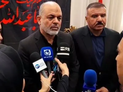 حضور وزرای کشور ایران و عراق در مرز بین‌المللی خسروی