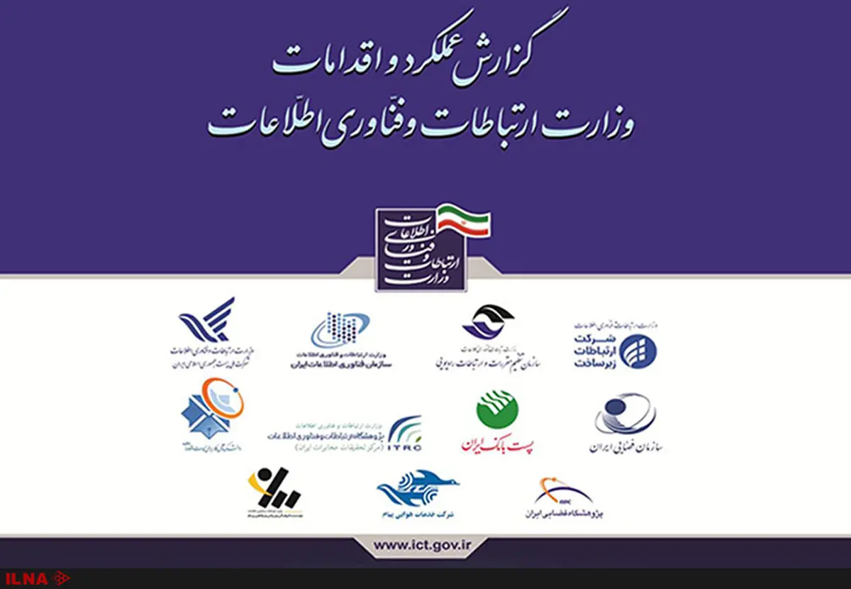 گزارش عملکرد و اقدامات وزارت ارتباطات در دولت دوازدهم منتشر شد