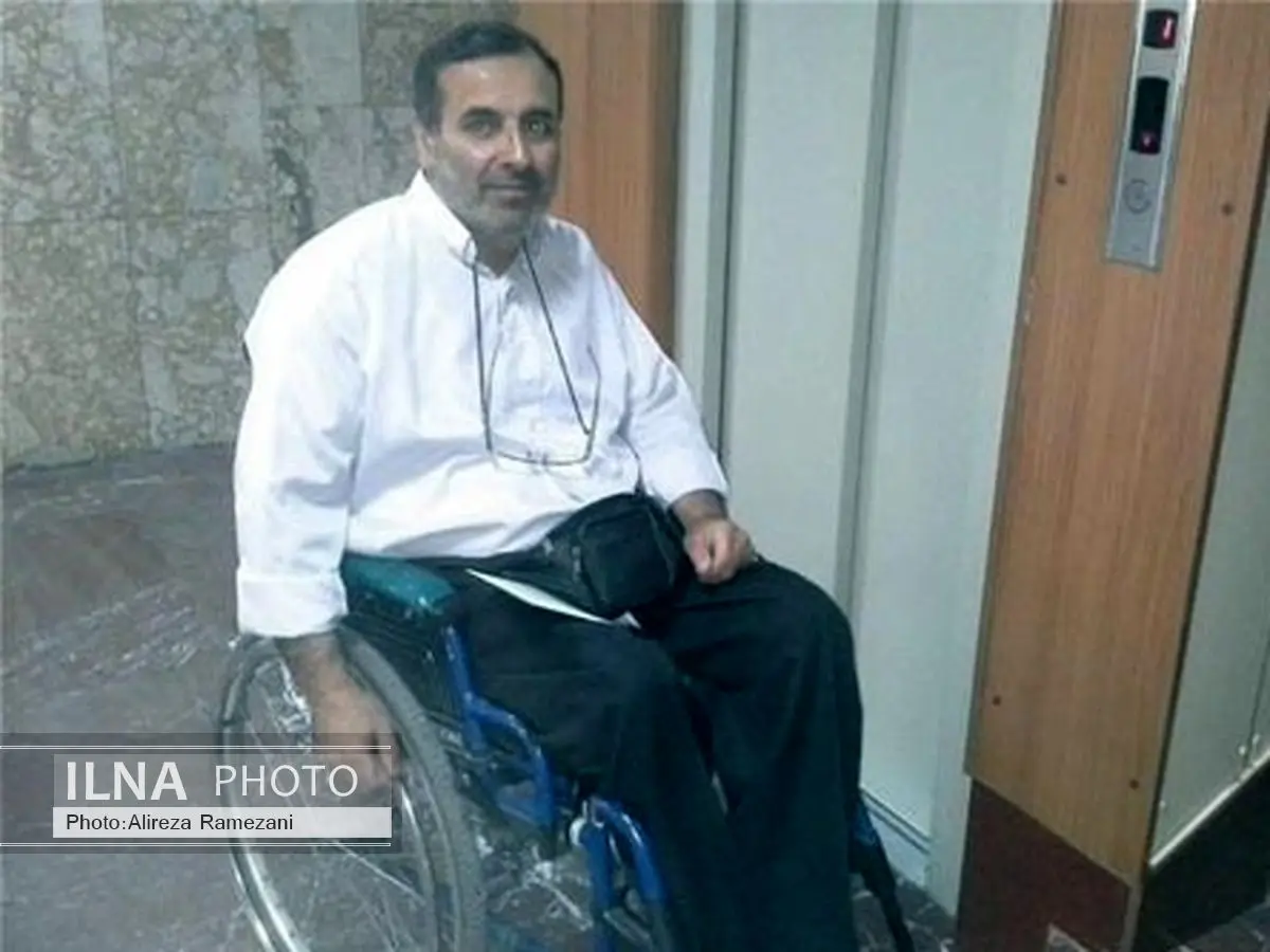 زورگیری از جانباز ویلچری +عکس 