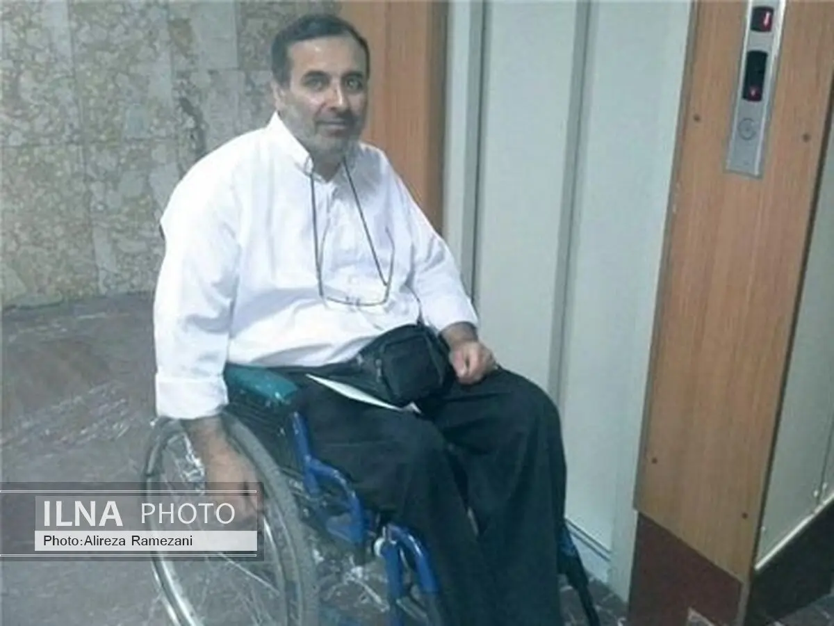 زورگیری از جانباز ویلچری +عکس 