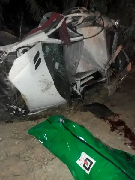 واژگونی ۲۰۶ در کمربندی شیراز منجر به فوت دو نفر شد
