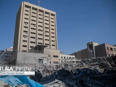 آثار حملات هوایی روز گذشته به شهر تهران