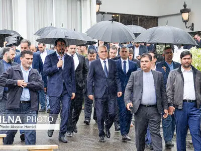 نشست مذاکرات روسای کمیسیون‌های مشترک اقتصادی ایران و آذربایجان در آستارا گیلان