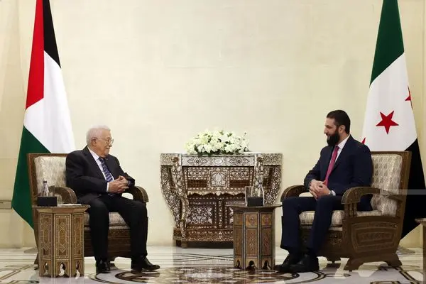 دیدار «محمود عباس» با «ابومحمد الجولانی» در دمشق