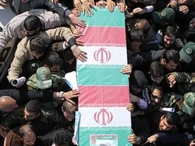 مراسم تشییع پیکر پاک شهید حمید تقوی