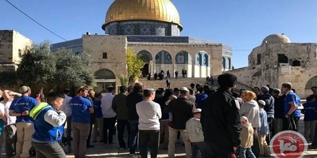 وقوع آتش‌سوزی مهیب در محوطه داخلی مسجدالاقصی