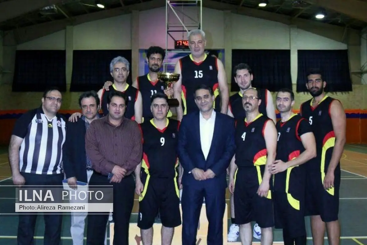 قهرمانی مخابرات استان تهران در مسابقات بسکتبال فجر پیام