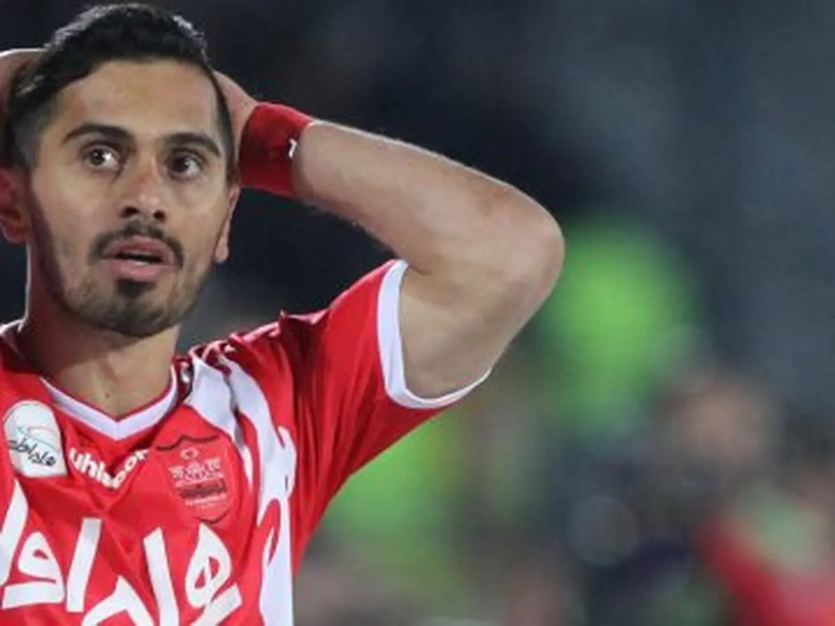 امید عالیشاه در بازی پرسپولیس - السد (عکس)