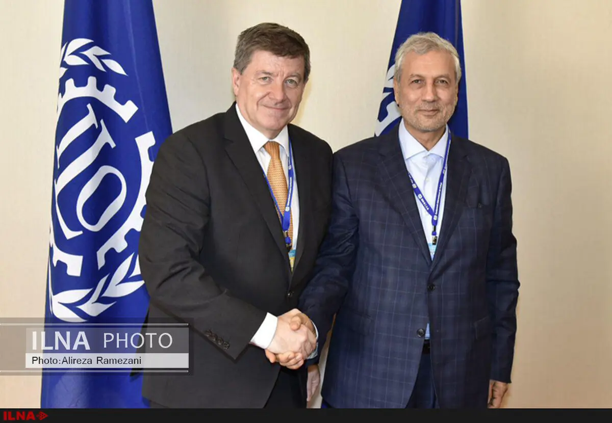 دیدار وزیر کار ایران با مدیرکل سازمان جهانی کار