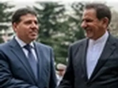 استقبال رسمی جهانگیری از نخست وزیر سوریه