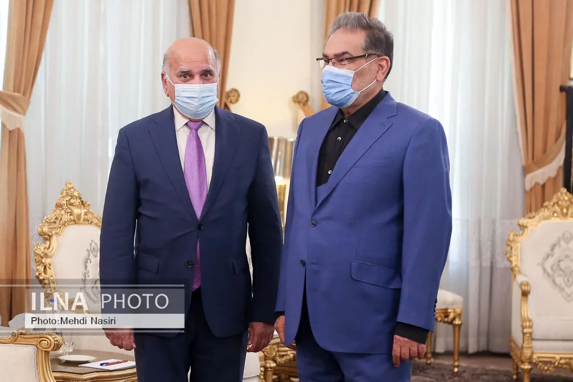 دیدار وزیر خارجه عراق با شمخانی