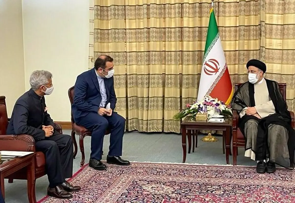 وزیر خارجه هند با سید ابراهیم رئیسی دیدار و گفت‌وگو کرد