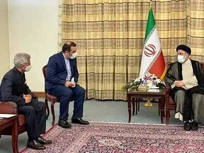 وزیر خارجه هند با سید ابراهیم رئیسی دیدار و گفت‌وگو کرد