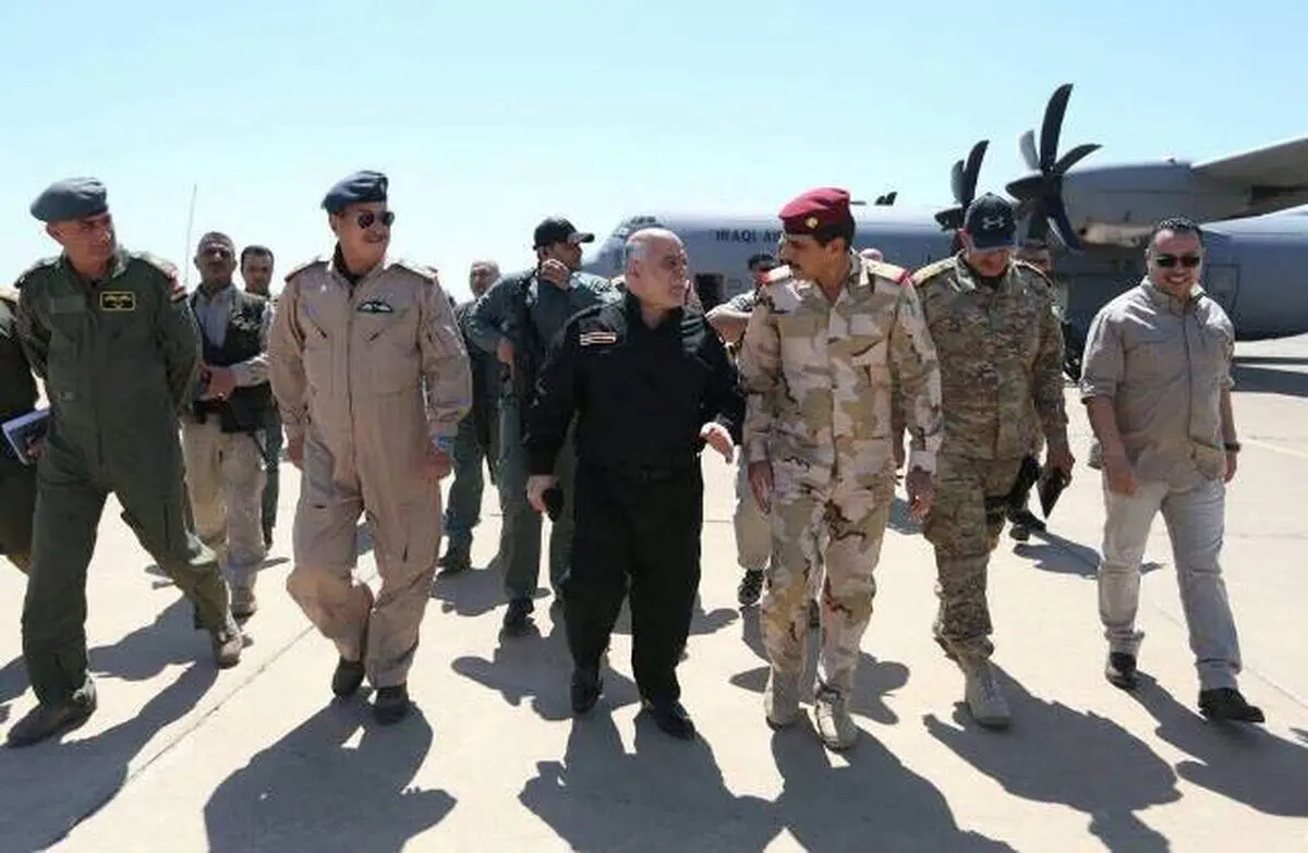 حیدر العبادی وارد موصل شد