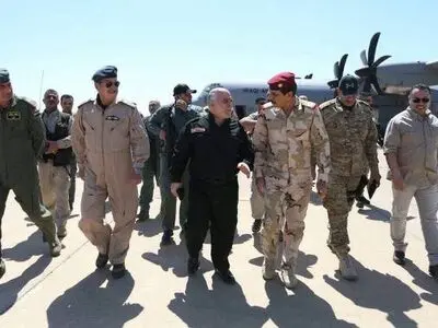 حیدر العبادی وارد موصل شد