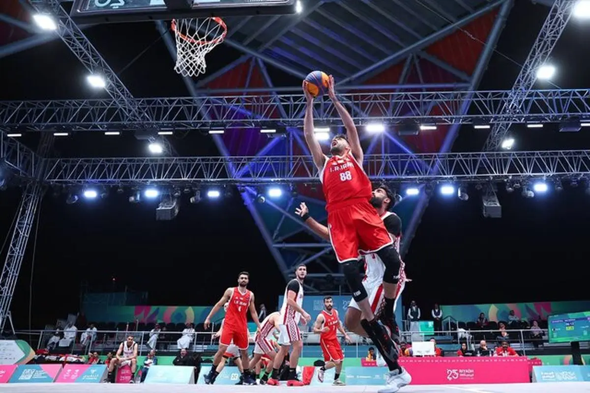 صعود بسکتبال سه‌نفره مردان ایران به فینال بازی‌های کشورهای اسلامی