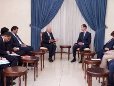 خلال لقائه بالاسد ..وزیر هندی یعلن استعداد بلاده للمساهمة فی عملیة التنمیة وإعادة الإعمار