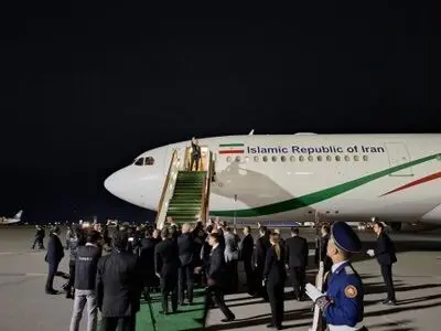 رئیس‌جمهور پزشکیان باکو را به مقصد تهران ترک کرد