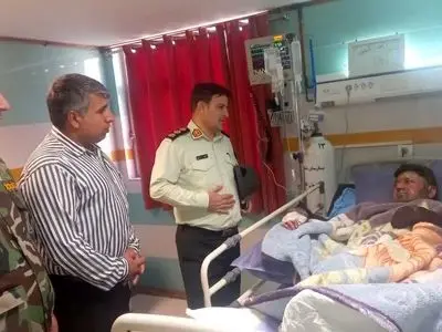 جزئیات سوختگی یک کارگر محافظ منابع طبیعی مجموعه بام خرم آباد