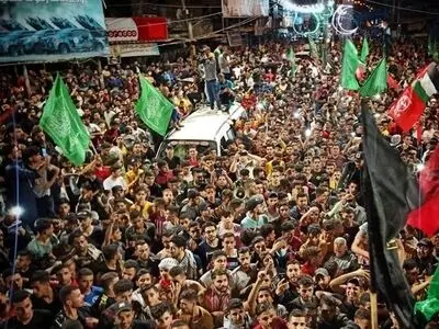 شادی کودکان غزه از حمله موشکی ایران به اسرائیل دیدنی بود