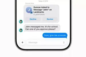 ویژگی جدید iOS 26 برای افزایش ایمنی کودکان؛ نیاز به تأیید والدین برای پیام دادن به شماره‌های جدید