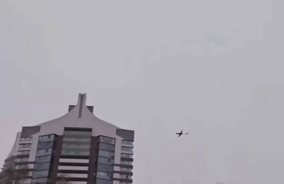 حمله پهپادی گسترده اوکراین به کازان