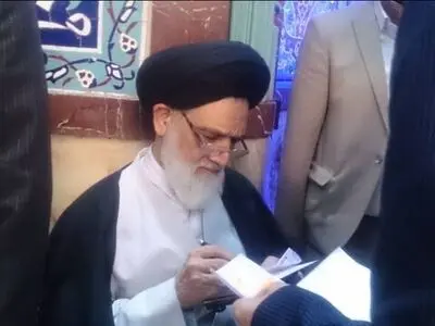 رئیس دیوان عالی کشور در انتخابات شرکت کرد 