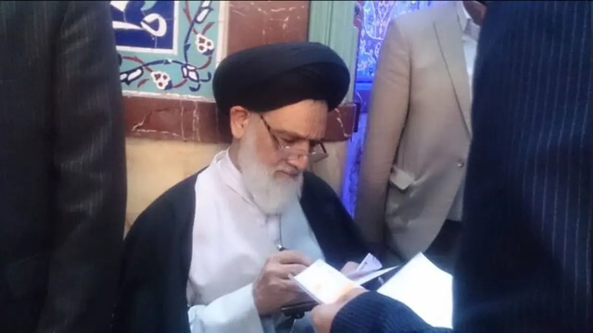 رئیس دیوان عالی کشور در انتخابات شرکت کرد 