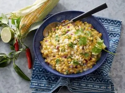 طرز تهیه ذرت مکزیکی خانگی