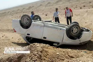 واژگونی ساینا در نطنز با ۵ مصدوم 