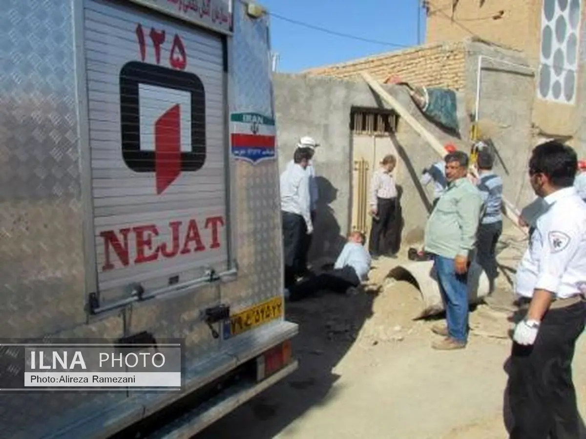 حادثه در چاه، باعث مرگ کارگر 45 ساله در کاشان شد