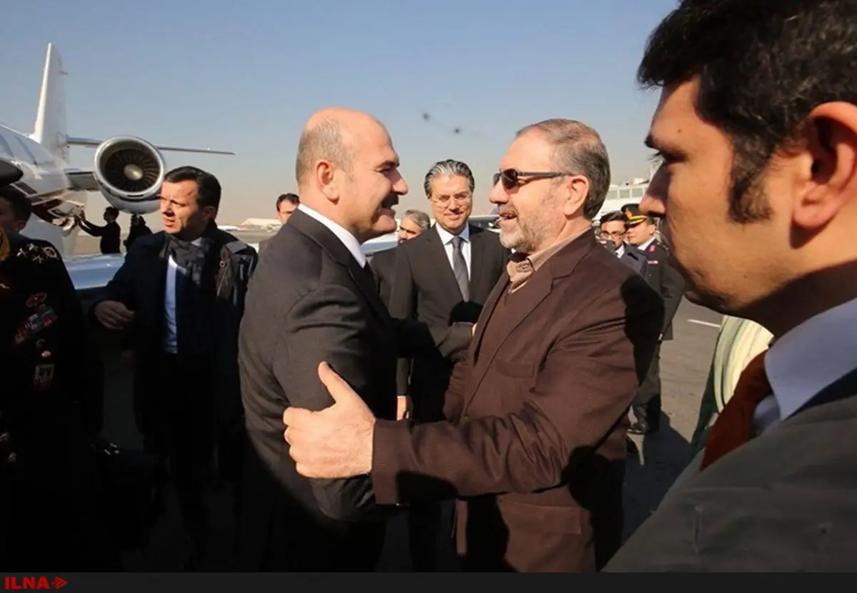 وزیر کشور ترکیه وارد تهران شد