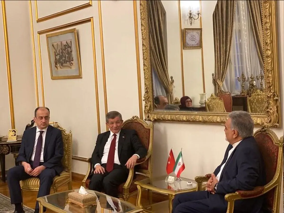 دیدار سفیر ایران در ترکیه با «داوود اوغلو»