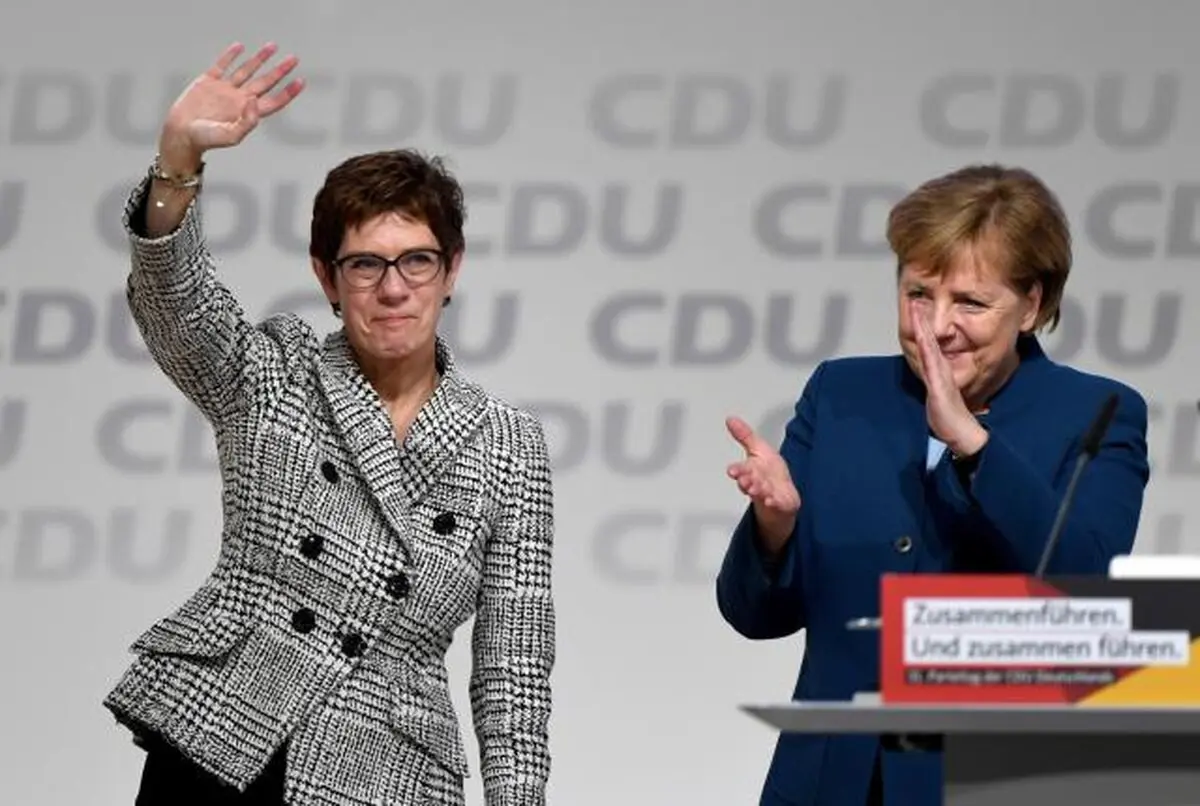 Merkel protege Kramp-Karrenbauer succeeds her as German CDU leader