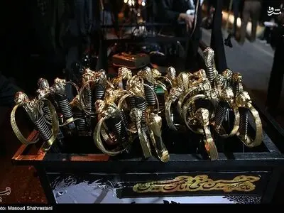 تصاویری از عزاداری شاه حسین گویان در شب عاشورا