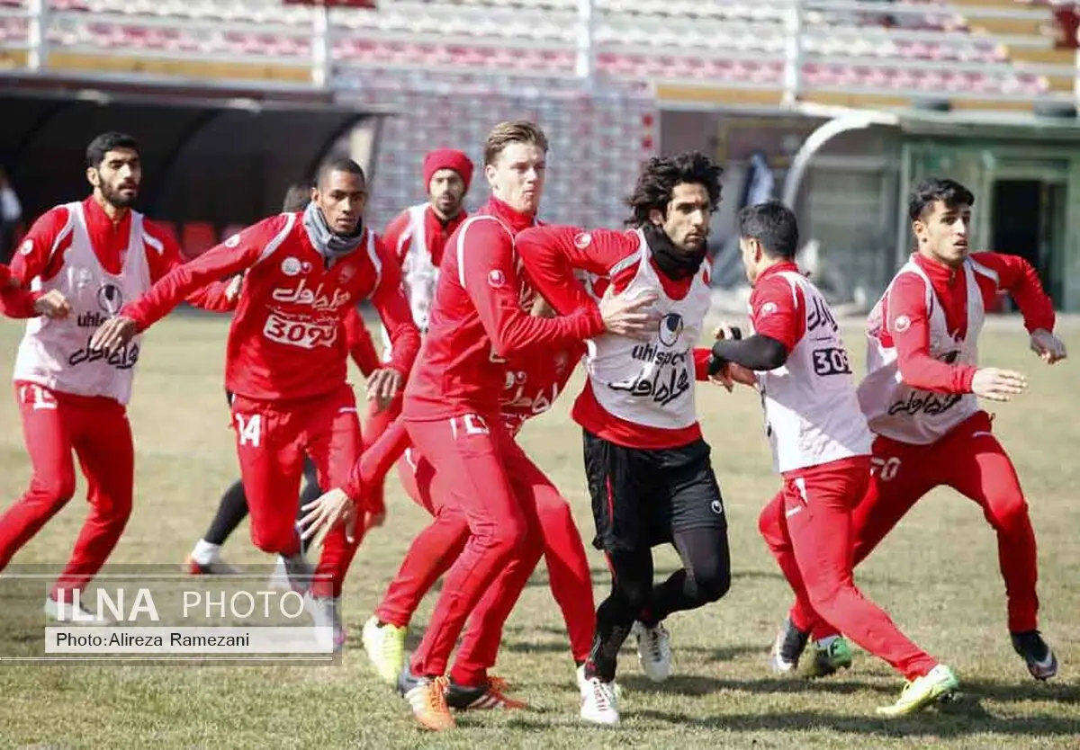 گزارش تمرین امروز پرسپولیس