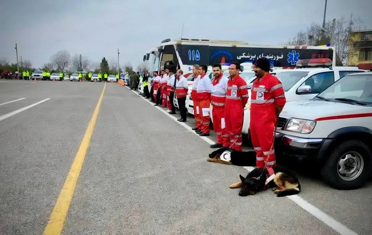 آماده‌باش هلال‌احمر گلستان برای امدادونجات نوروزی ۱۴۰۴