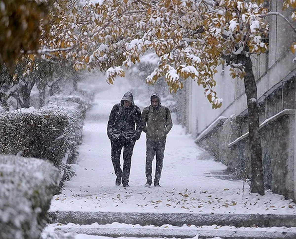 تهران در انتظار بارش برف