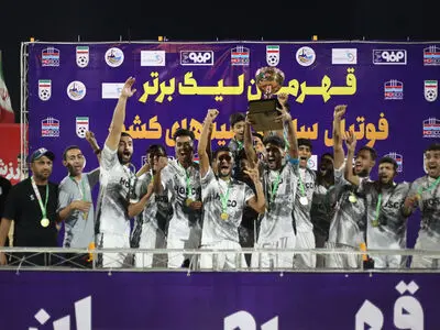 فولاد‌ هرمزگان مقتدرانه قهرمان لیگ برتر فوتبال ساحلی امیدهای کشور شد