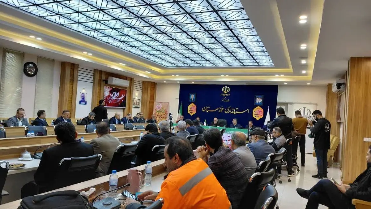 بهره‌برداری از ۱۰۲۷ پروژه زیرساختی کشور در ارتباط ویدیوکنفرانسی با خوزستان