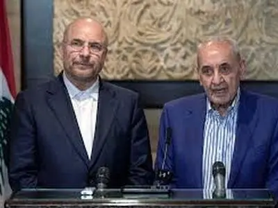 گفت‌وگوی روسای مجلس ایران و لبنان در رابطه با تحولات منطقه