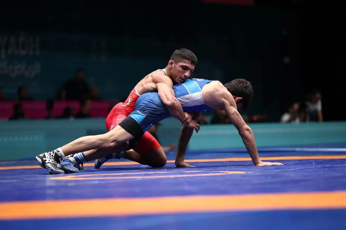 برنز علی مومنی در روز نخست کشتی آزاد بازی‌های کشورهای اسلامی