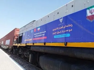 ورود دومین قطار کانتینری چین از مرز ریلی اینچه برون به کشور