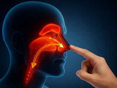 حرکتی که فوراً گرفتگی بینی را برطرف می کنید
