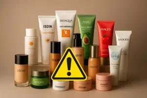 انتشار اسامی کرم‌های غیرمجاز پوست صورت و بدن