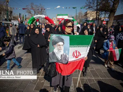  راهپیمایی بیست و دوم بهمن 1402 در قزوین 