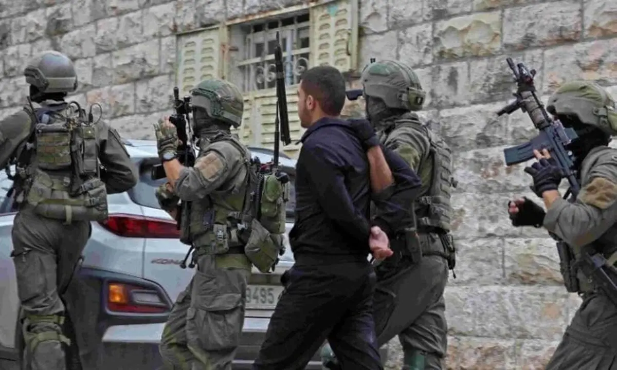 بازداشت ۳۵ فلسطینی در کرانه باختری توسط نظامیان صهیونیست